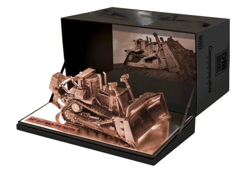 1:50 Scale Caterpillar D11T Dozer with Single Shank Ripper- Copper Finish - Image 2