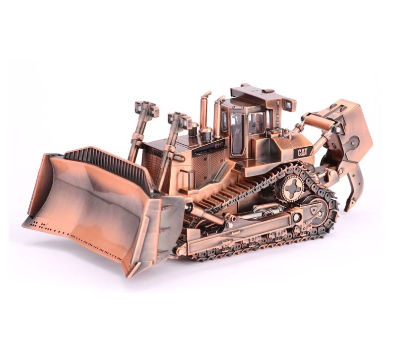 1:50 Scale Caterpillar D11T Dozer with Single Shank Ripper- Copper Finish
