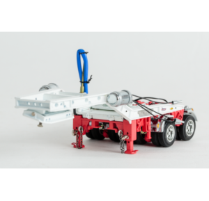1:50 Scale 2x8 Low Loader Dolly - White and Red