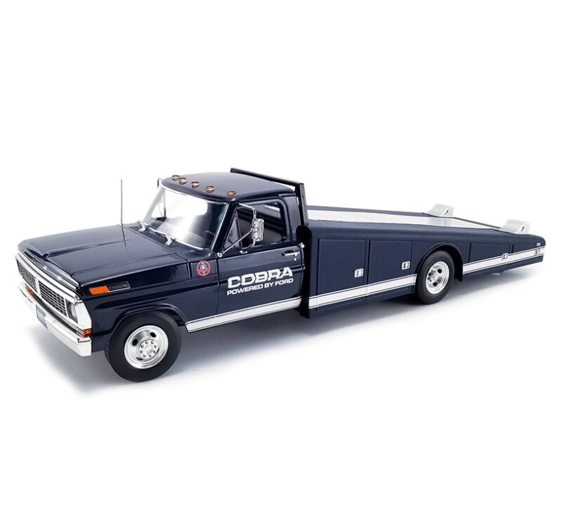 1:18 Scale Ford F-350 Ramp Truck - Cobra