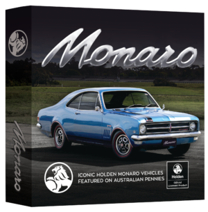 Holden Monaro 9 Piece Enamel Penny Collection