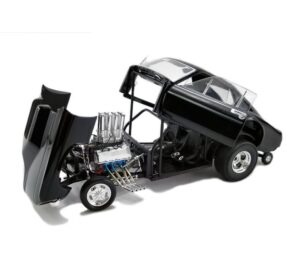 1:18 Scale 1969 Ford Mustang Gasser - Black