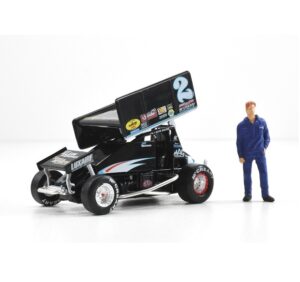 1:50 Scale Sprint Car - Andy Hillenburg - #2 Luxaire