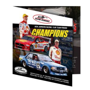 DJR Team Penske 10 Piece Enamel Penny Collection