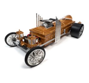 1:18 Scale Drag-u-la in Gold - The Munsters (George Barris)