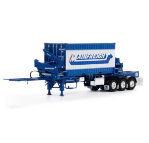 1:50 Scale BoxLoader Trailer with Container - Mainfreight