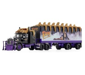 1:64 Scale Mack Super Liner Truck and Trailer - Elvira Mistress of the Dark
