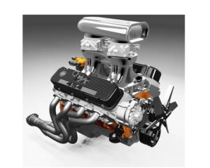 Fulbore - 1:18 Scale Big Block Chev 454 Van Rat Edition Engine Kits FB-Chev-BB 454 Van Rat