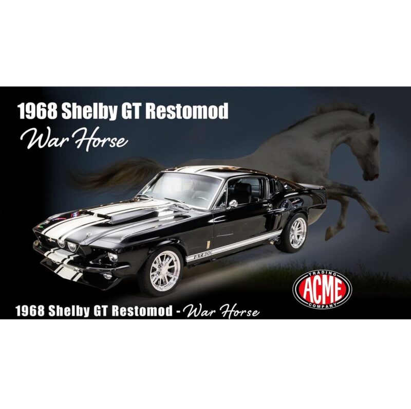 1:18 Scale 1967 Shelby GT500 Restomod - War Horse