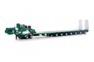 1:50 Scale Drake 7x8 Steerable Trailer with 2x8 Dolly - Green Metallic