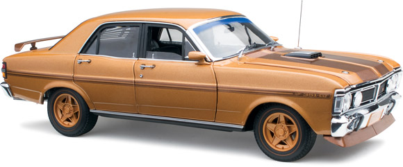 Classic Carlectables 1:18 Ford XY Falcon GT-HO Phase III - Gold Livery