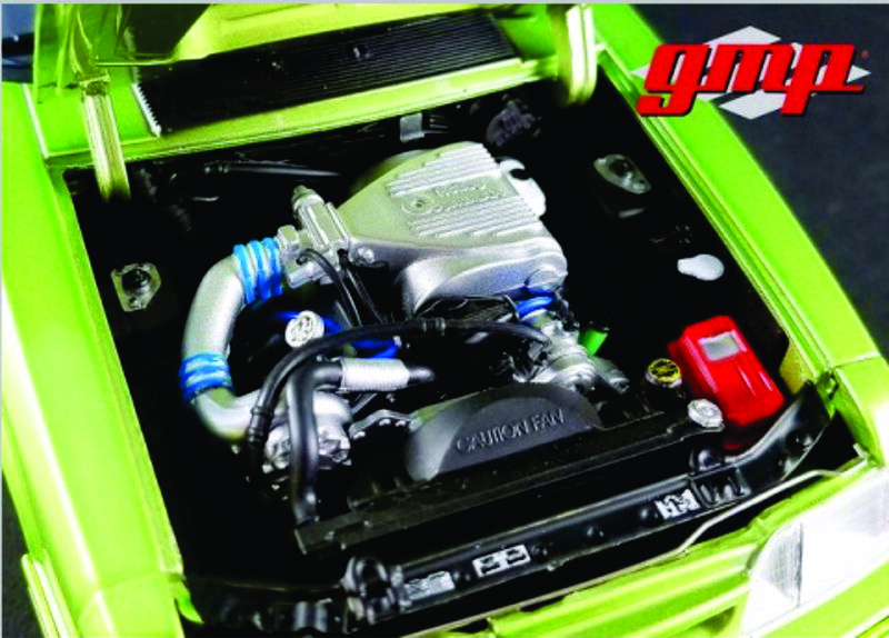 GMP 1:18 Engine with Transmission-  Ford Mustang 5.0 Supercharged