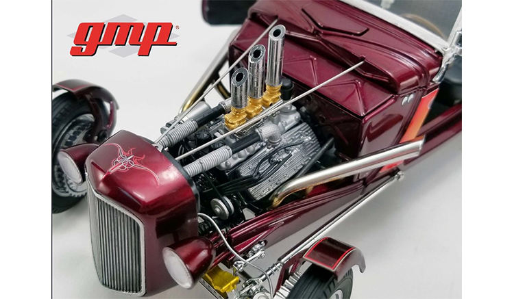 GMP 1:18 Engine and Transmission - 1932 -Ford Flathead