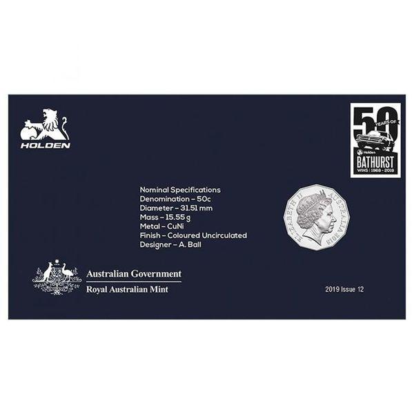 Holden VR Commodore - 2018 50c Stamp and Coin Cover - PNC