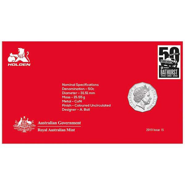 Holden VX Commodore - 2018 50c Stamp and Coin Cover - PNC
