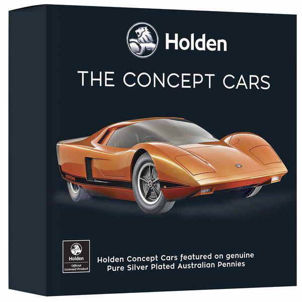 Holden Concept Cars 9 Piece Enamel Penny Collection