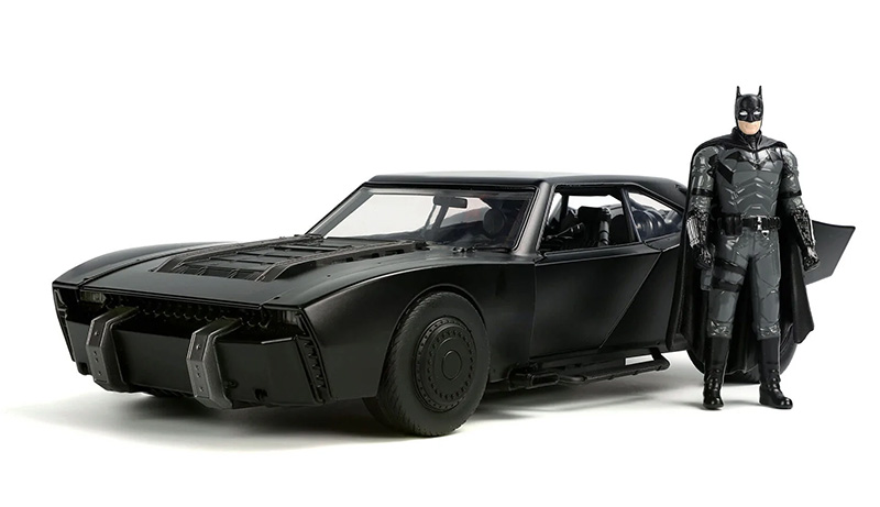 Jada 1:18 Batmobile with Batman Figure - The Batman (2022)