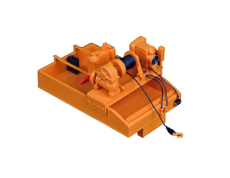 IMC 1:50 Ballast Box with winch - Orange