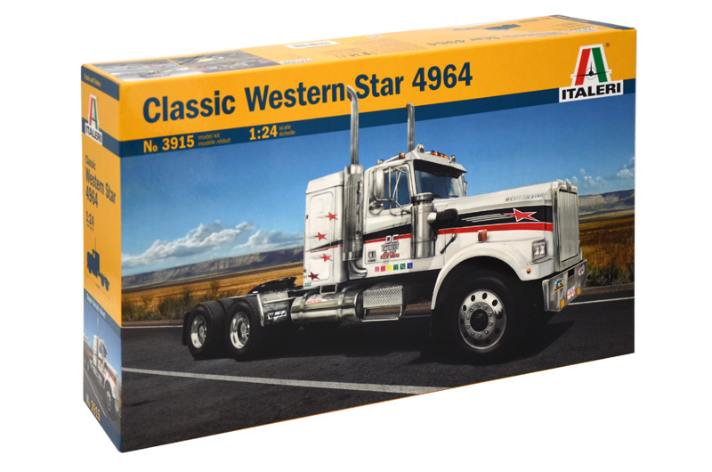 ITALERI 1:24 Classic Western Star 4964 Truck Plastic Model Kit