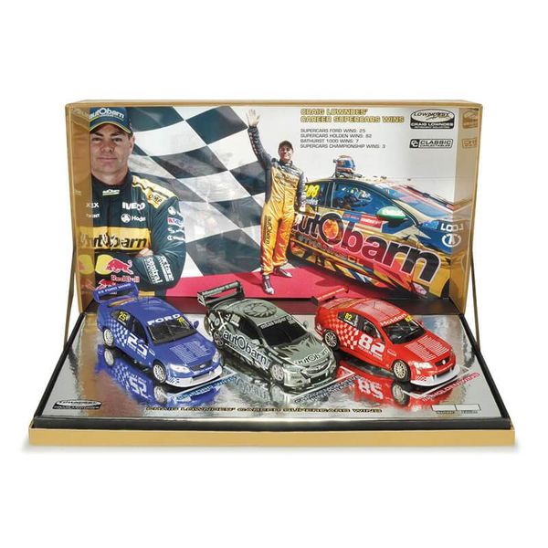 Classic Carlectables 1:43 Craig Lowndes Career Supercar Wins Triple Set