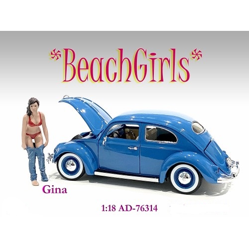 American Diorama 1:18 Scale Figurines - Beach Girls Series