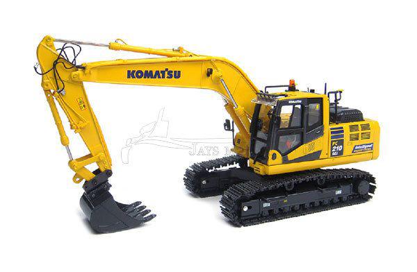 Universal Hobbies 1:50 Komatsu PC210LCi-10 Hydraulic Excavator - Intelligent