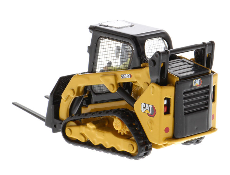 Diecast Masters 1:50 Caterpillar 259D3 Compact Track Loader with Work Tools
