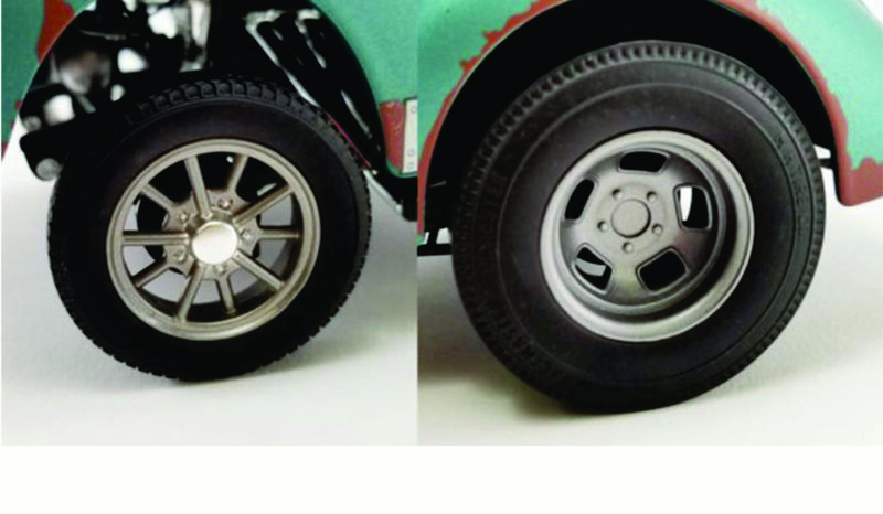 Acme 1:18 Wheel and Tyres - Gasser Magnesium