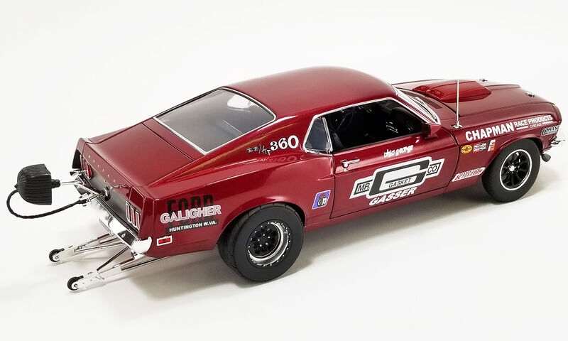 Acme 1:18 1969 Ford Mustang Boss 429 Mr Gasket Tribute