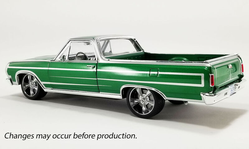 Acme 1:18 1965 Chevrolet El Camino Custom - Calypso Green