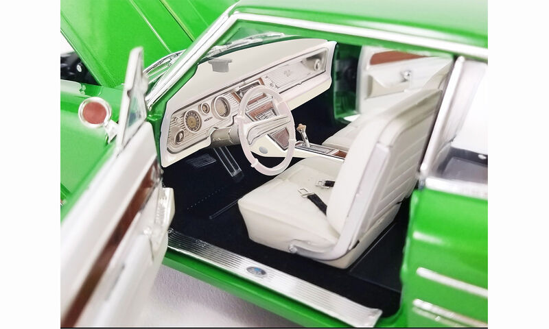 Acme 1:18 1964 Buick Riviera -- Southern Kings Customs Cosmic Dust Green