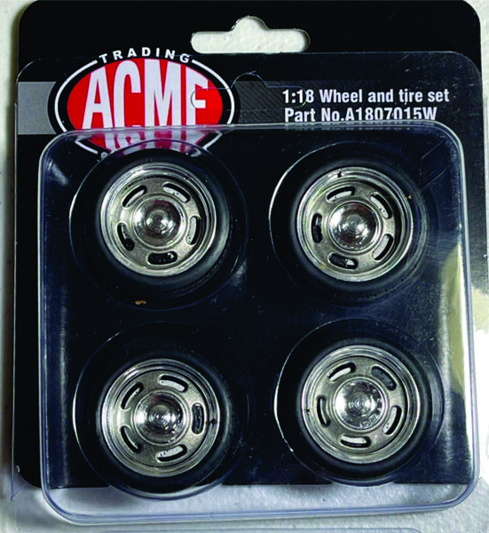 Acme 1:18 Wheel and Tyres Set Chevy Rally