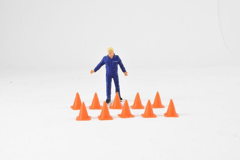 Aussie 3D 1:50 Safety Cones - 10 Pack