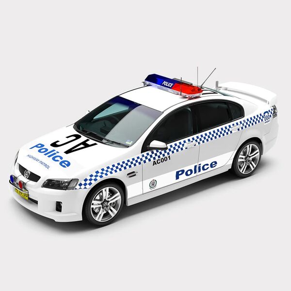 Authentic Collectables - 1:18 Holden VE Commodore SS NSW Police Highway Patrol Car