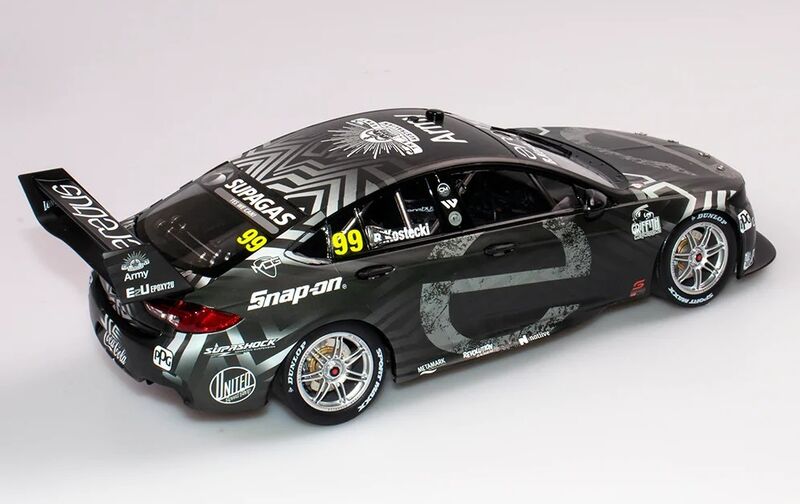 Authentic Collectables 1:18 Scale Holden ZB Commodore Erebus Motorsport #99 - Test Livery