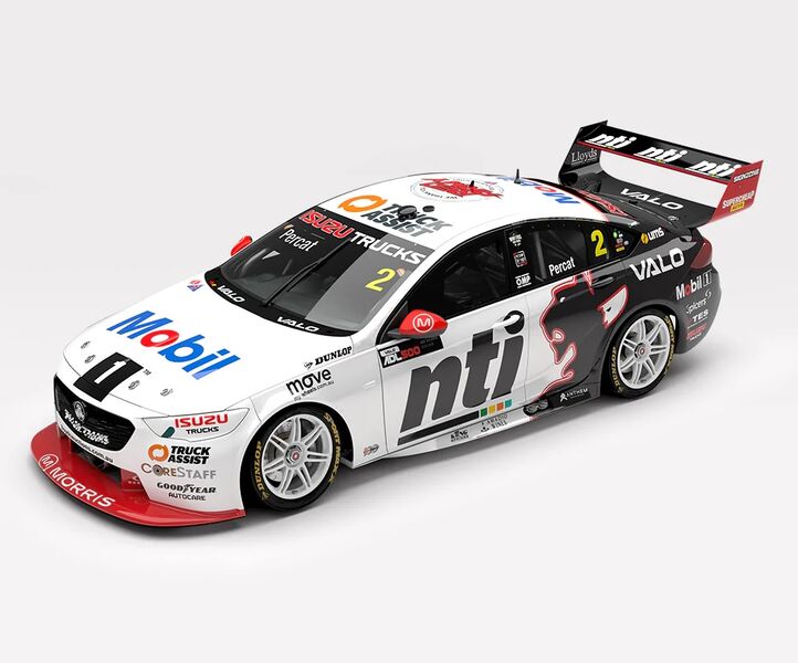 Authentic Collectables 1:18 HOLDEN ZB COMMODORE  PERCAT 2022 VALO Adelaide 500