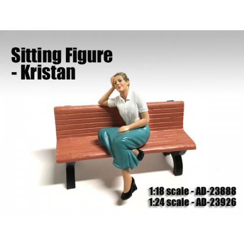 American Diorama 1:18 Scale Figurines - Sitting