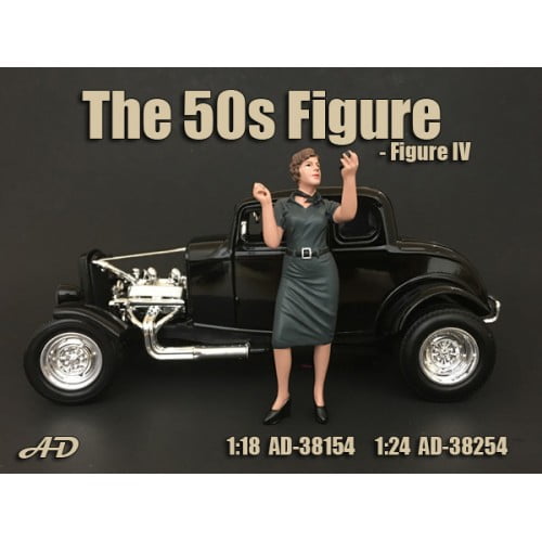 American Diorama 1:18 Scale Figurines - 1950's Style