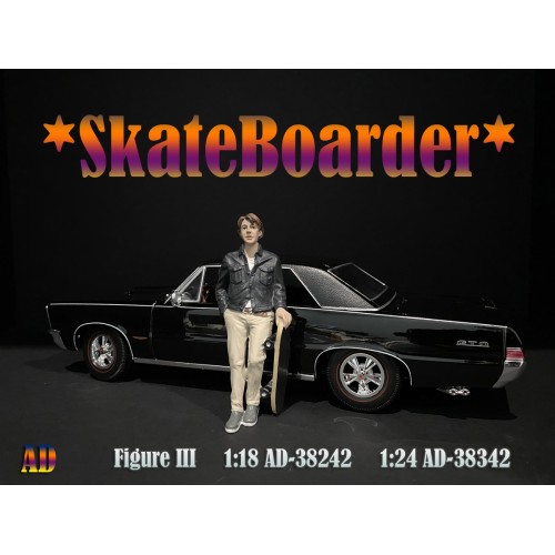 American Diorama 1:18 Scale  Figurines - Skateboarder Series