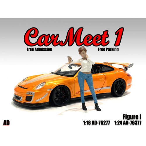 American Diorama 1:18 Scale Figurines - Car Meet Series I
