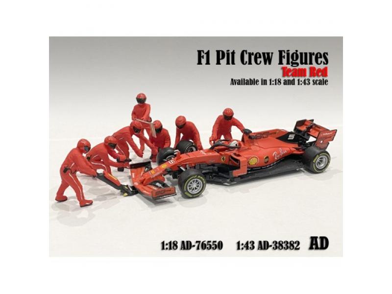 Figurines - F1 Race Pit Crew Sets