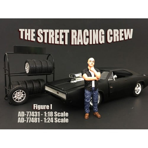 American Diorama 1:18 Scale Figurines - Street Racing Crew Series