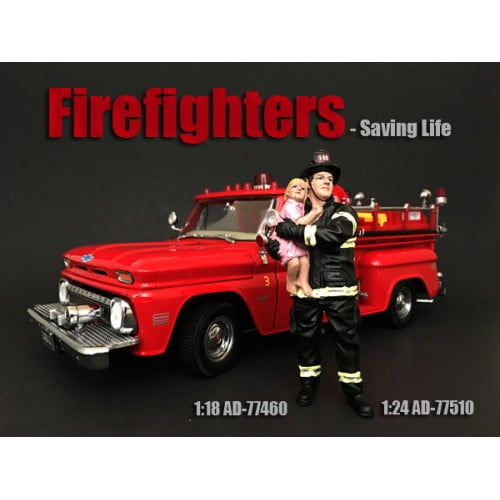 American Diorama 1:18 Scale Figurines - Firefighter Series