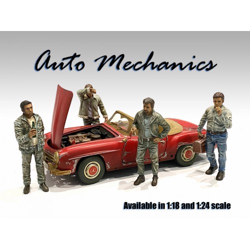 American Diorama 1:18 Workshop Mechanic Figurines - Auto Series