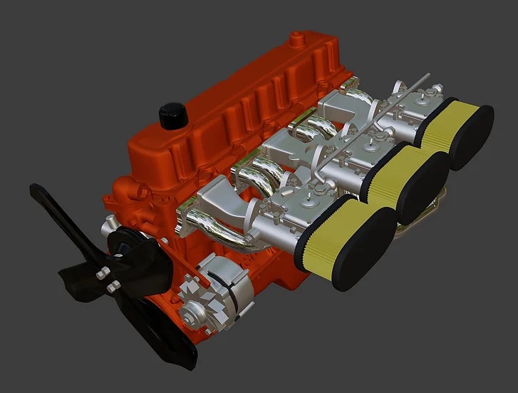 Fulbore - 1:18 Holden 202 Performance Engine Kits