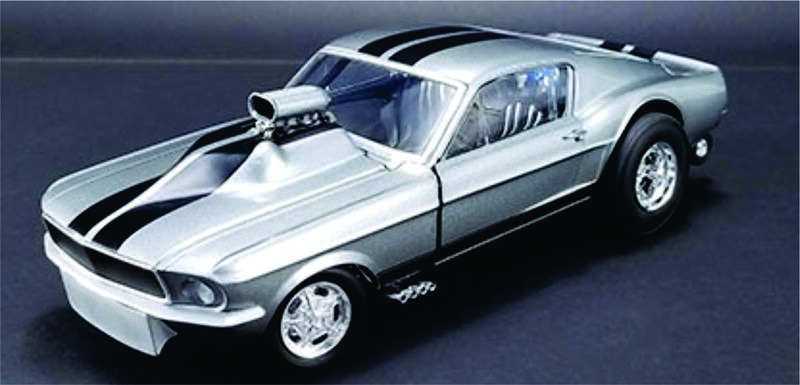 GMP 1:18 1967 Ford Mustang Gasser - Gone in 6 Seconds