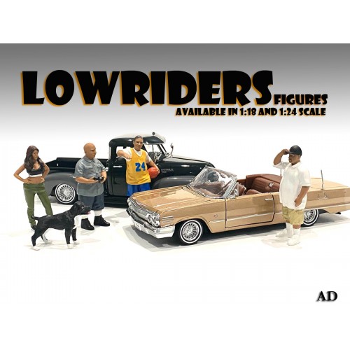 American Diorama 1:18 Scale Figurines Low Riders Series