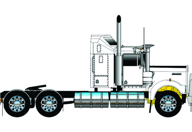 Iconic Replicas 1:50 Kenworth W900 Seies Trucks