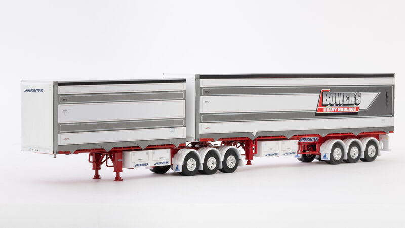 Drake Collectibles 1:50 MaxiTRANS Eziliner B-Double Trailers - Bowers