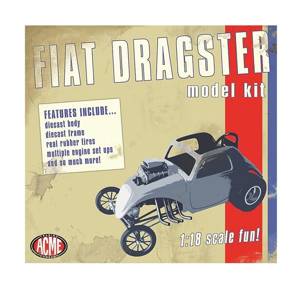 ACME 1:18 Fiat “Topolino” Dragster Model Kit